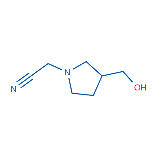 2-[3-(Hydroxymethyl)pyrrolidin-1-yl]acetonitrile 1g