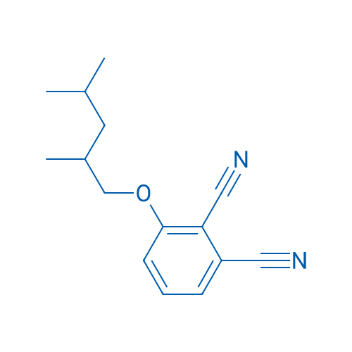 3-((2,4-Dimethylpentyl)oxy)phthalonitrile 1g