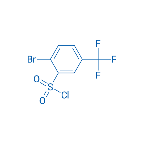 2-Bromo-5-(trifluoromethyl)benzene-1-sulfonyl chloride 1g