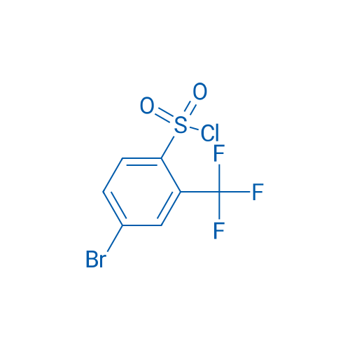 4-Bromo-2-(trifluoromethyl)benzene-1-sulfonyl chloride 1g