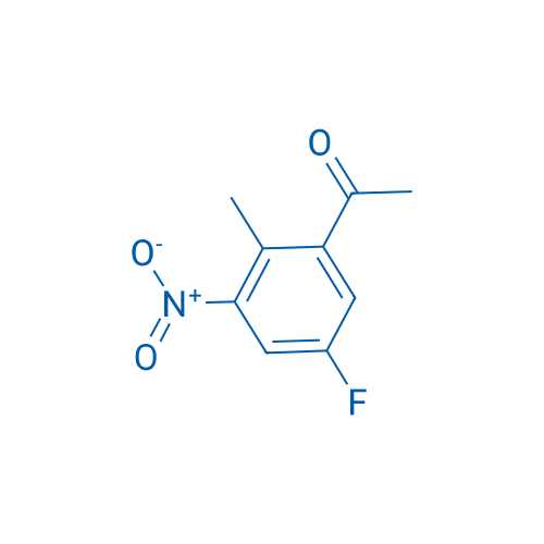1-(5-Fluoro-2-methyl-3-nitrophenyl)ethanone 250mg
