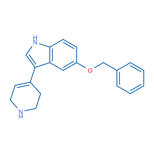 5-(Benzyloxy)-3-(1,2,3,6-tetrahydropyridin-4-yl)-1H-indole 1g
