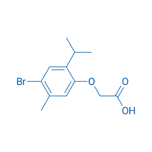 2-(4-Bromo-2-isopropyl-5-methylphenoxy)acetic acid 1g