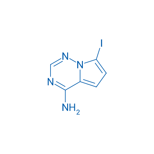 7-Iodopyrrolo[2,1-f][1,2,4]triazin-4-amine 5g