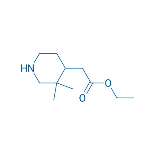 Ethyl 2-(3,3-dimethylpiperidin-4-yl)acetate 100mg