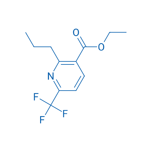 Ethyl 2-propyl-6-(trifluoromethyl)nicotinate 250mg