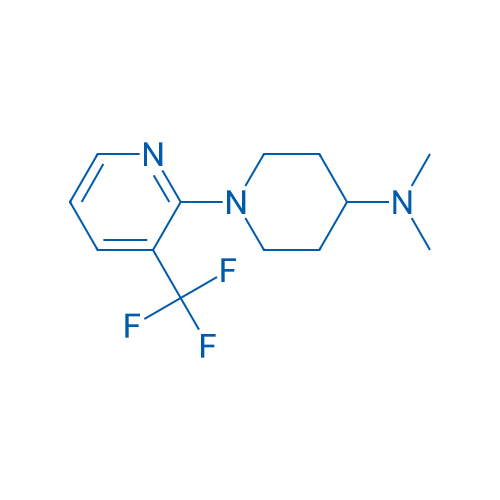 N,N-Dimethyl-1-(3-(trifluoromethyl)pyridin-2-yl)piperidin-4-amine 1g