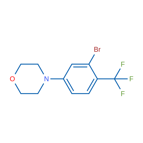 4-(3-Bromo-4-(trifluoromethyl)phenyl)morpholine 1g