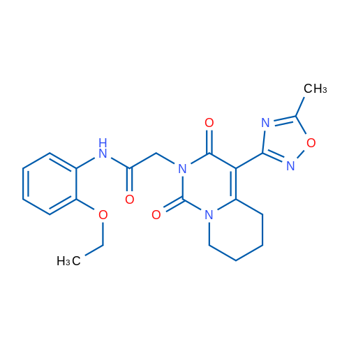N-(2-Ethoxyphenyl)-2-[4-(5-methyl-1,2,4-oxadiazol-3-yl)-1,3-dioxo-1H,2H,3H,5H,6H,7H,8H-pyrido[1,2-c]pyrimidin-2-yl]acetamide 1g