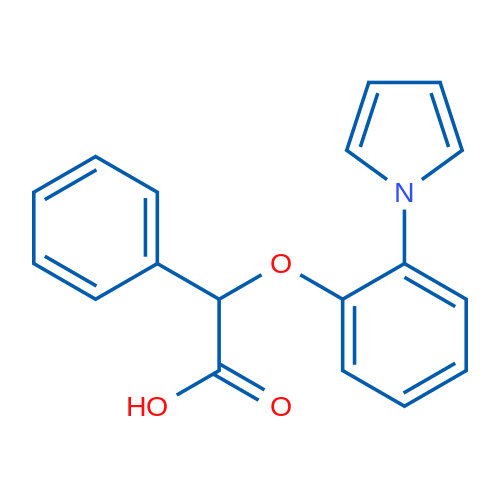 2-Phenyl-2-[2-(1H-pyrrol-1-yl)phenoxy]acetic acid 1g