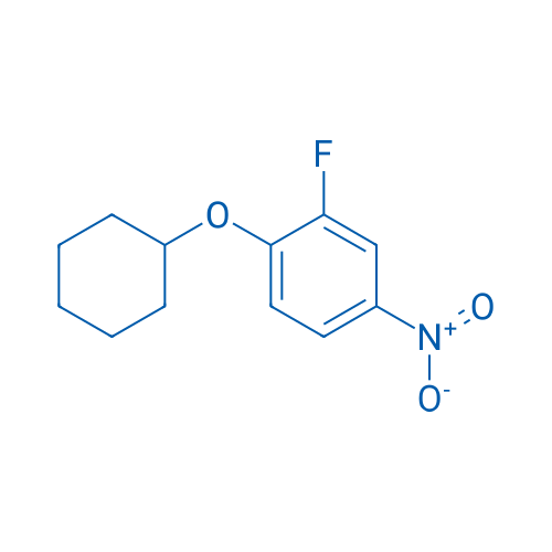 1-(Cyclohexyloxy)-2-fluoro-4-nitrobenzene 1g