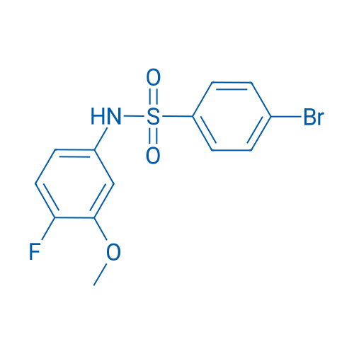 4-Bromo-N-(4-fluoro-3-methoxyphenyl)benzenesulfonamide 5g