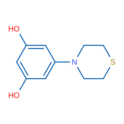 5-Thiomorpholinobenzene-1,3-diol 1g