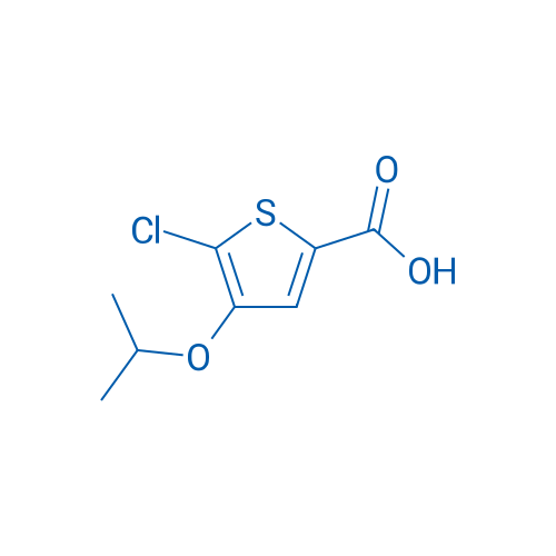 5-Chloro-4-isopropoxythiophene-2-carboxylic acid 1g