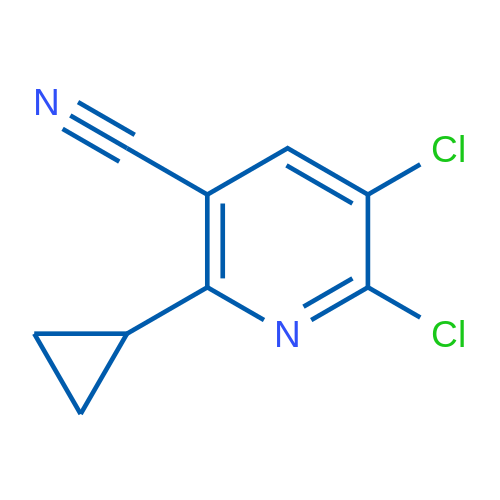 5,6-Dichloro-2-cyclopropylnicotinonitrile 1g