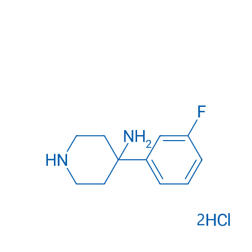 4-(3-Fluorophenyl)piperidin-4-amine dihydrochloride 1g