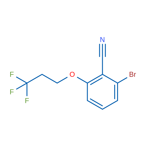 2-Bromo-6-(3,3,3-trifluoropropoxy)benzonitrile 1g