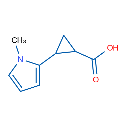 2-(1-Methyl-1H-pyrrol-2-yl)cyclopropanecarboxylic acid 1g