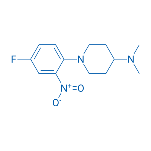 1-(4-Fluoro-2-nitrophenyl)-N,N-dimethylpiperidin-4-amine 1g