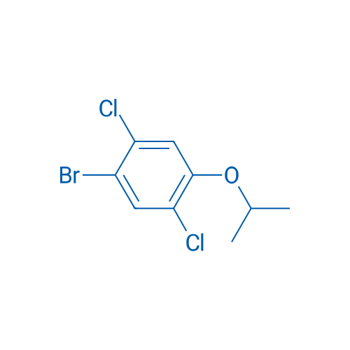 1-Bromo-2,5-dichloro-4-isopropoxybenzene 250mg