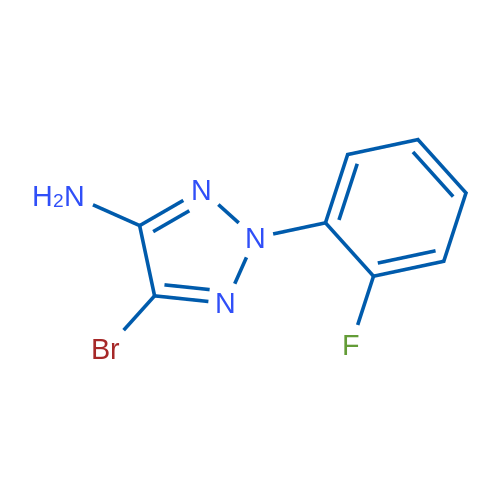 5-Bromo-2-(2-fluorophenyl)-2H-1,2,3-triazol-4-amine 1g