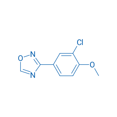 3-(3-Chloro-4-methoxyphenyl)-1,2,4-oxadiazole 100mg