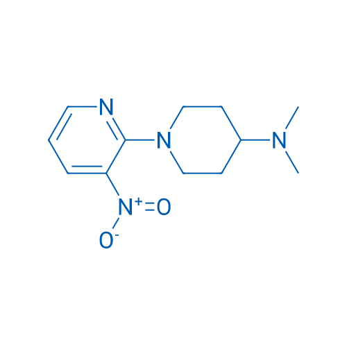 N,N-Dimethyl-1-(3-nitropyridin-2-yl)piperidin-4-amine 1g