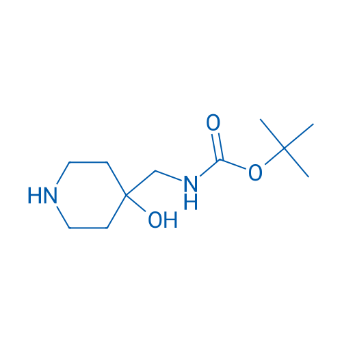 tert-Butyl N-[(4-hydroxypiperidin-4-yl)methyl]carbamate 100mg
