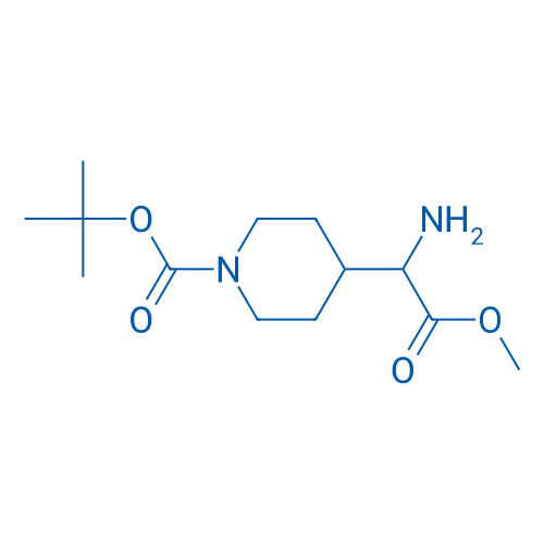 Methyl 2-Amino-2-(1-Boc-4-piperidyl)acetate 250mg