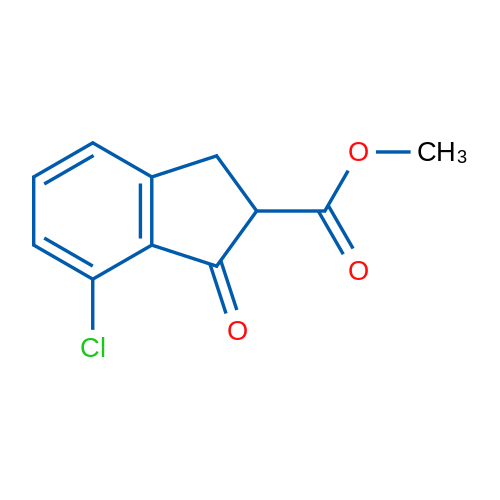 Methyl 7-chloro-1-oxo-2,3-dihydro-1H-indene-2-carboxylate 5g
