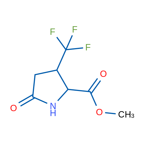 Methyl 5-oxo-3-(trifluoromethyl)pyrrolidine-2-carboxylate 1g