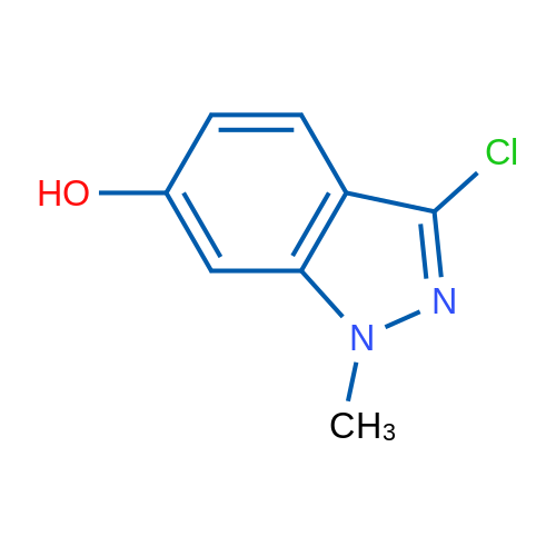 3-Chloro-1-methyl-1H-indazol-6-ol 1g