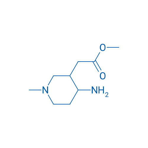 Methyl 2-(4-amino-1-methylpiperidin-3-yl)acetate 1g