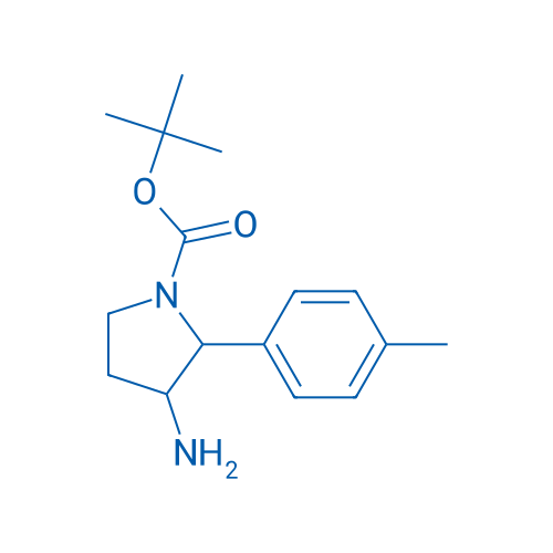 tert-Butyl 3-amino-2-(4-methylphenyl)pyrrolidine-1-carboxylate 1g