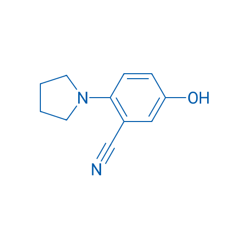 5-Hydroxy-2-(pyrrolidin-1-yl)benzonitrile 5g