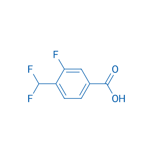 4-(Difluoromethyl)-3-fluorobenzoic acid 250mg