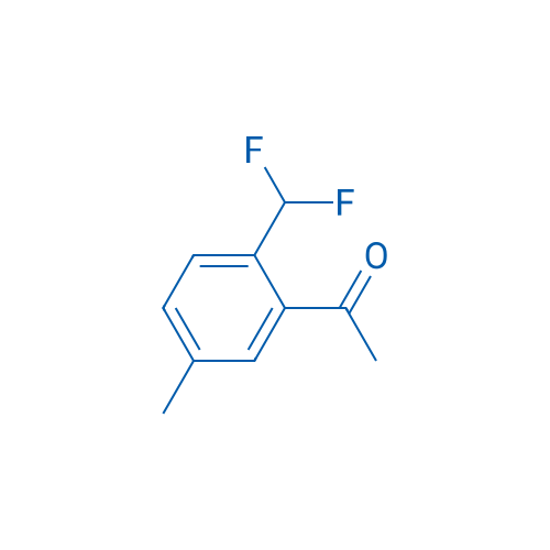 1-(2-(Difluoromethyl)-5-methylphenyl)ethan-1-one 100mg