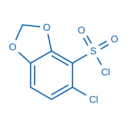 5-Chloro-2H-1,3-benzodioxole-4-sulfonyl chloride 1g