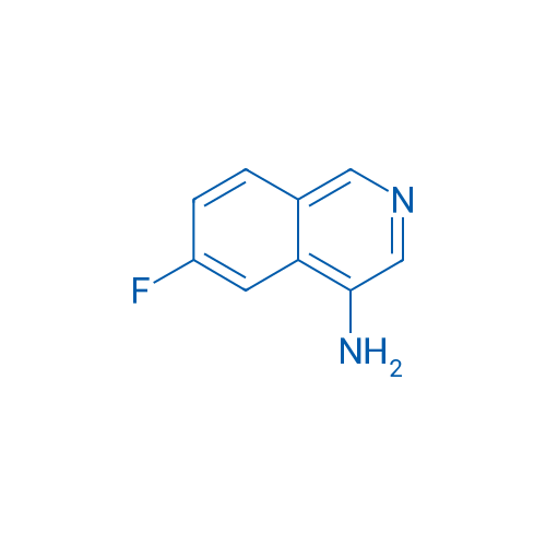 6-Fluoroisoquinolin-4-amine 250mg