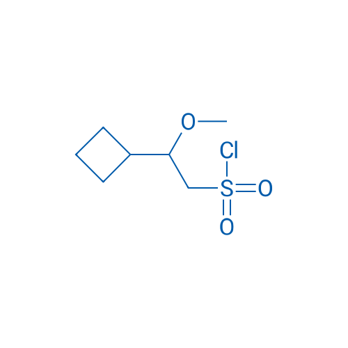 2-Cyclobutyl-2-methoxyethane-1-sulfonyl chloride 100mg