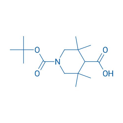 1-[(tert-butoxy)carbonyl]-3,3,5,5-tetramethylpiperidine-4-carboxylic acid 250mg