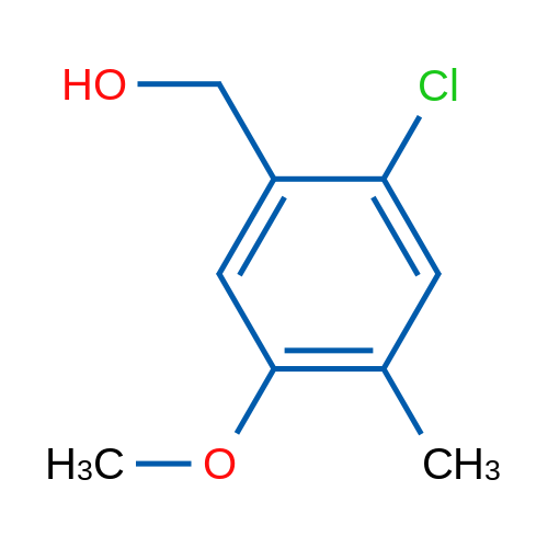 (2-Chloro-5-methoxy-4-methylphenyl)methanol 1g