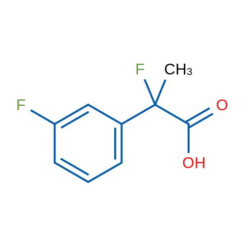 2-Fluoro-2-(3-fluorophenyl)propanoic acid 1g