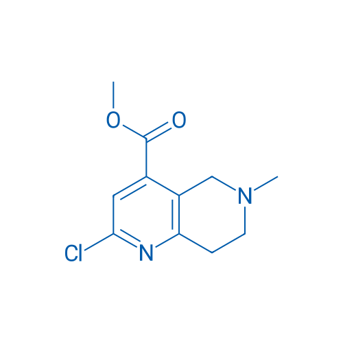 Methyl 2-chloro-6-methyl-5,6,7,8-tetrahydro-1,6-naphthyridine-4-carboxylate 1g