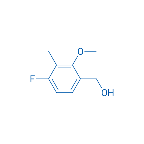 (4-Fluoro-2-methoxy-3-methylphenyl)methanol 250mg