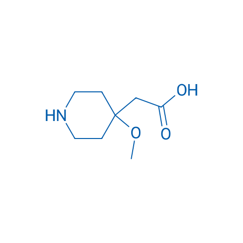 2-(4-Methoxypiperidin-4-yl)acetic acid 100mg