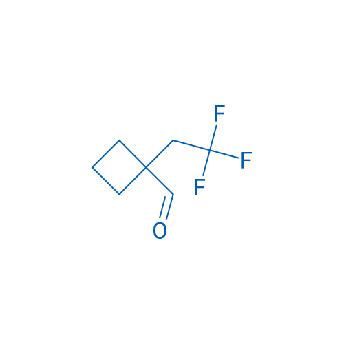 1-(2,2,2-Trifluoroethyl)cyclobutane-1-carbaldehyde 1g