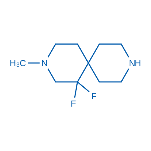 1,1-Difluoro-3-methyl-3,9-diazaspiro[5.5]undecane 100mg