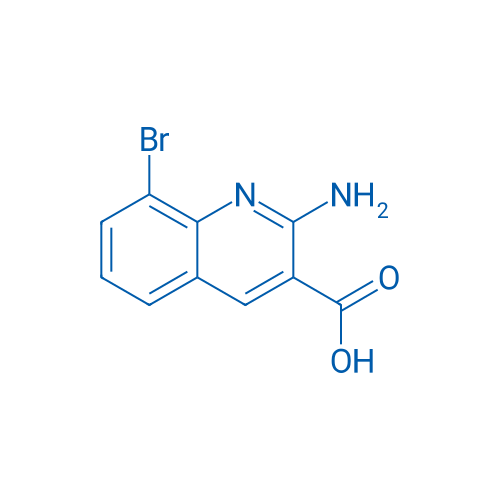 2-Amino-8-bromoquinoline-3-carboxylic acid 1g