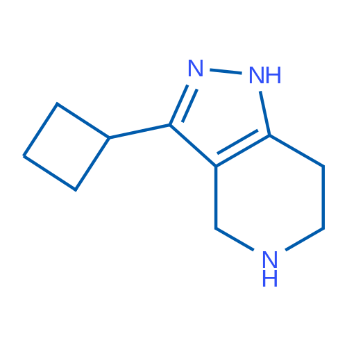 3-Cyclobutyl-4,5,6,7-tetrahydro-1h-pyrazolo[4,3-c]pyridine 1g